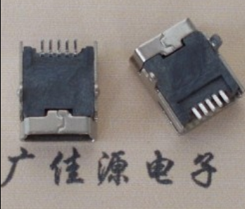 龙岩mini usb 5p接口 迷你 卧式插座 端子贴片 接插件