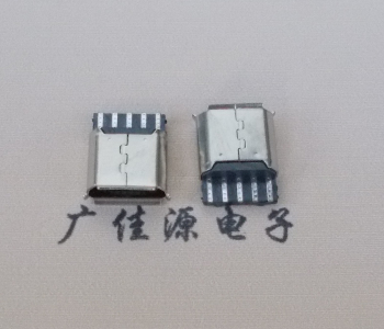 龙岩Micro USB5p母座焊线 前五后五焊接有后背