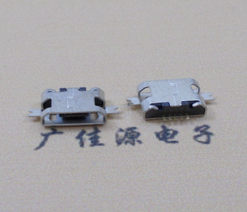 龙岩MICRO USB B型口 两脚SMT沉板0.7/1.0/1.6直边