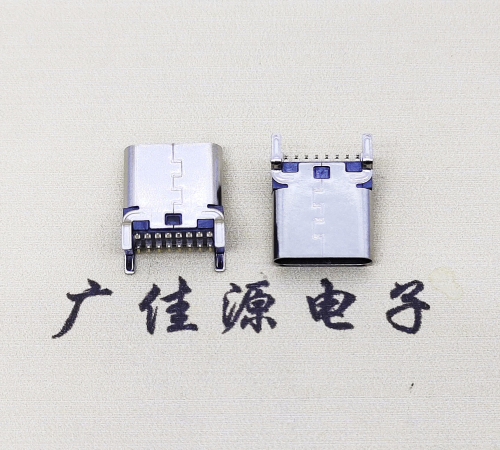 龙岩USB 3.1TYPE-C16Pin立贴母头座子引脚接线正负级详解