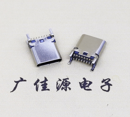 龙岩USB 3.1TYPE-C16Pin立贴母头座子引脚接线正负级详解