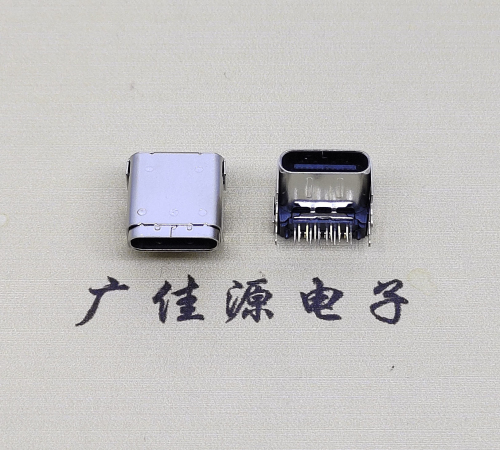 龙岩type c24p板上母头 typec接口数据CL=3.4,DIP+SMT端子DIP长脚